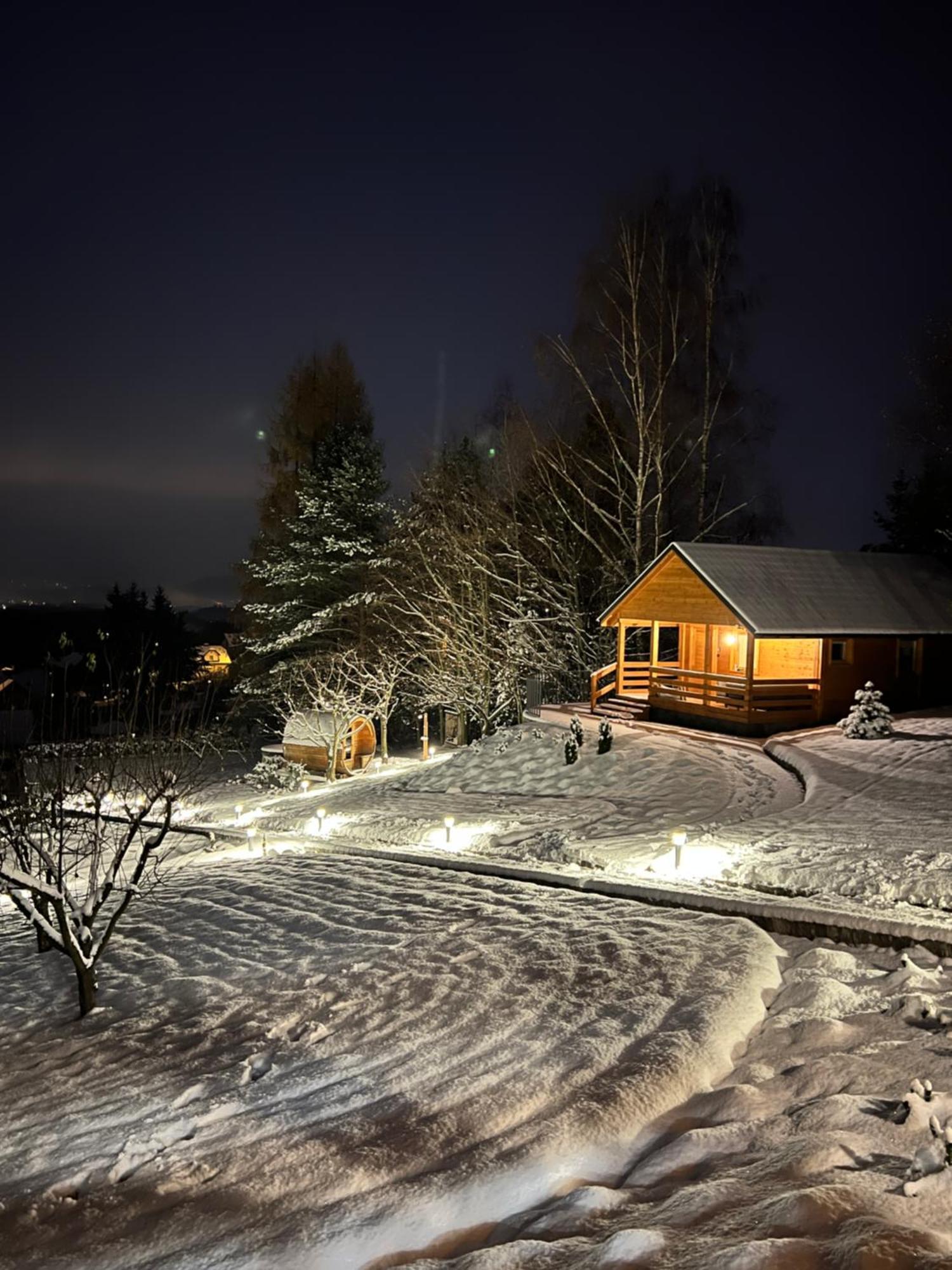 Domki Habzowka Ostre Bagian luar foto