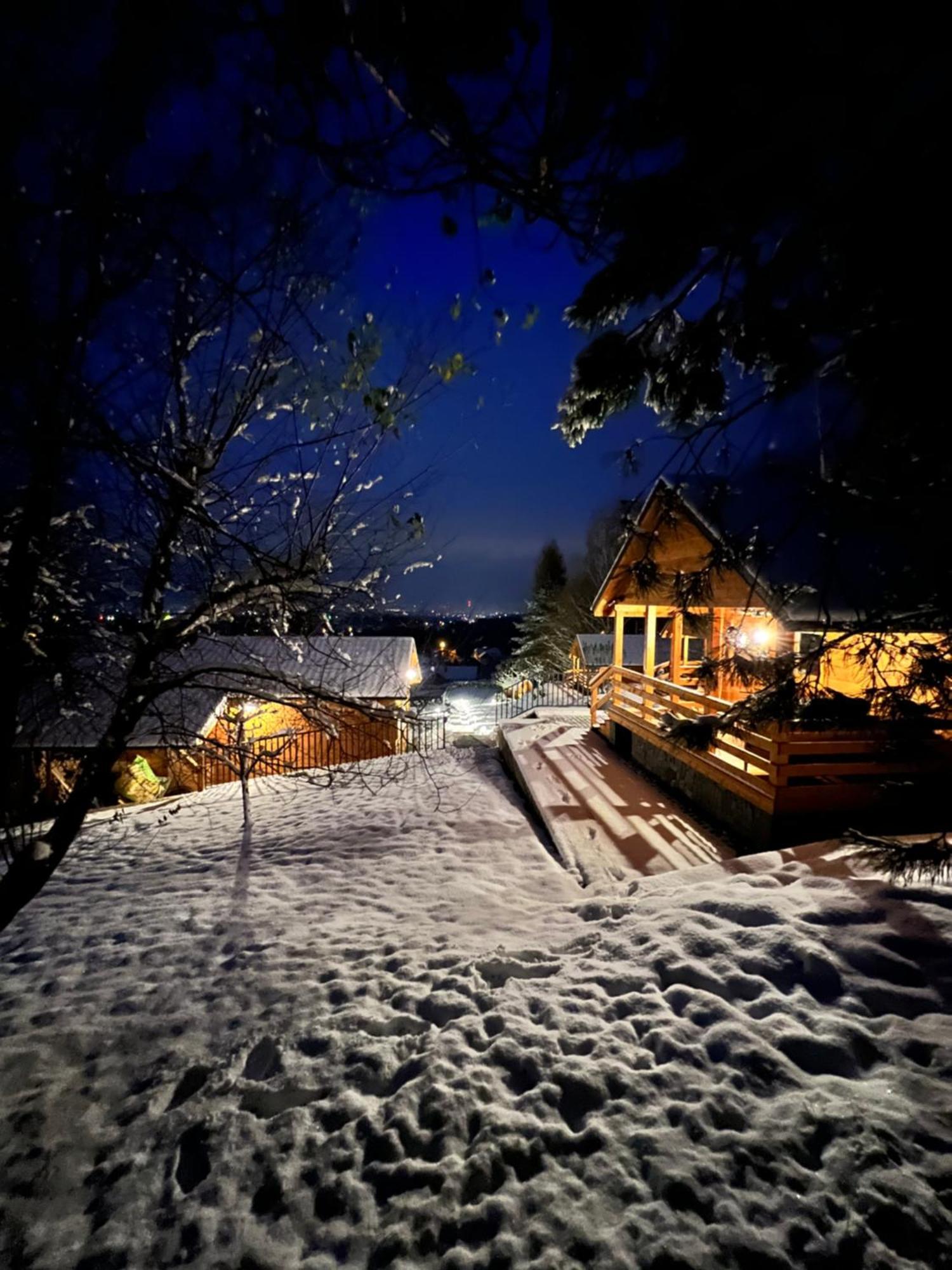 Domki Habzowka Ostre Bagian luar foto